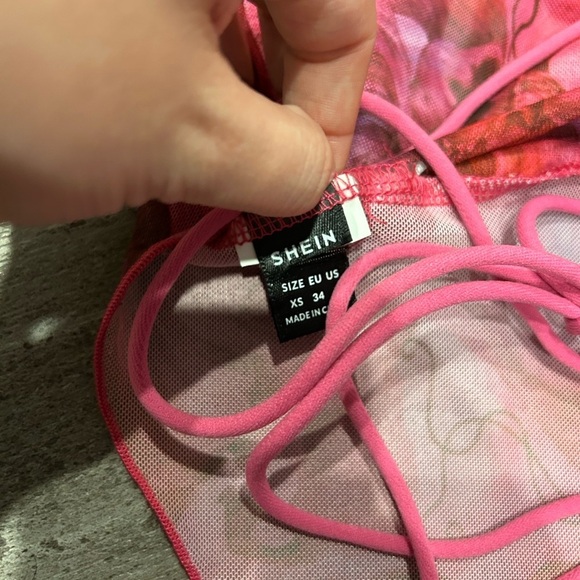 Shein Tie Dyed Going Out Top - Picture 3 of 3